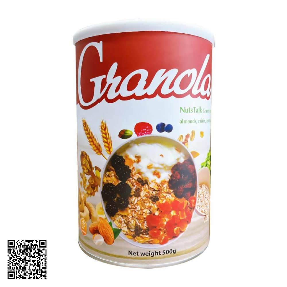Ngũ Cốc Ăn Kiêng, Giảm Cân Granola Nuts Talk 500gr