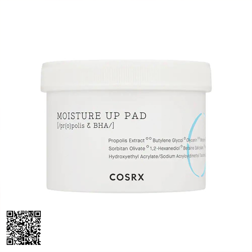 Bông Cấp Ẩm Cho Da Cosrx One Step Moisture Up Pad 70 Miếng