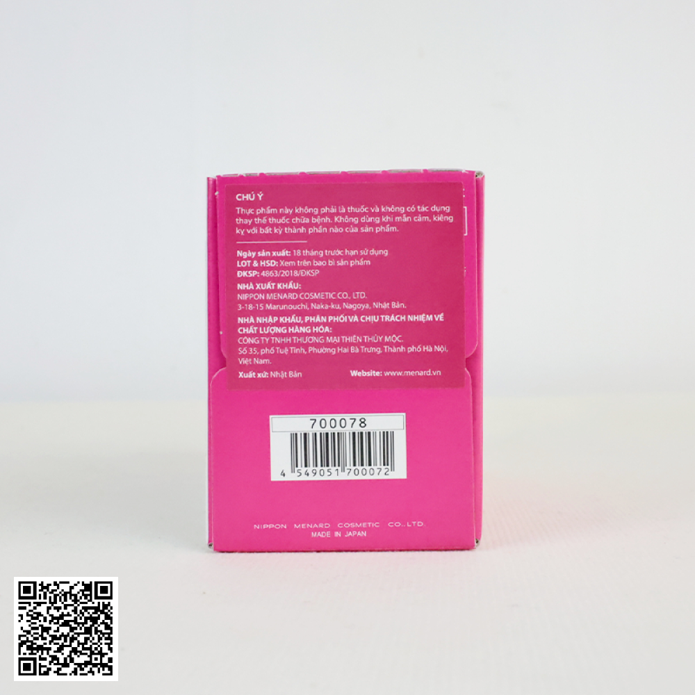 Nước Uống Menard Collagen Gold Hộp Từ Nhật Bản Hộp 10 Chai