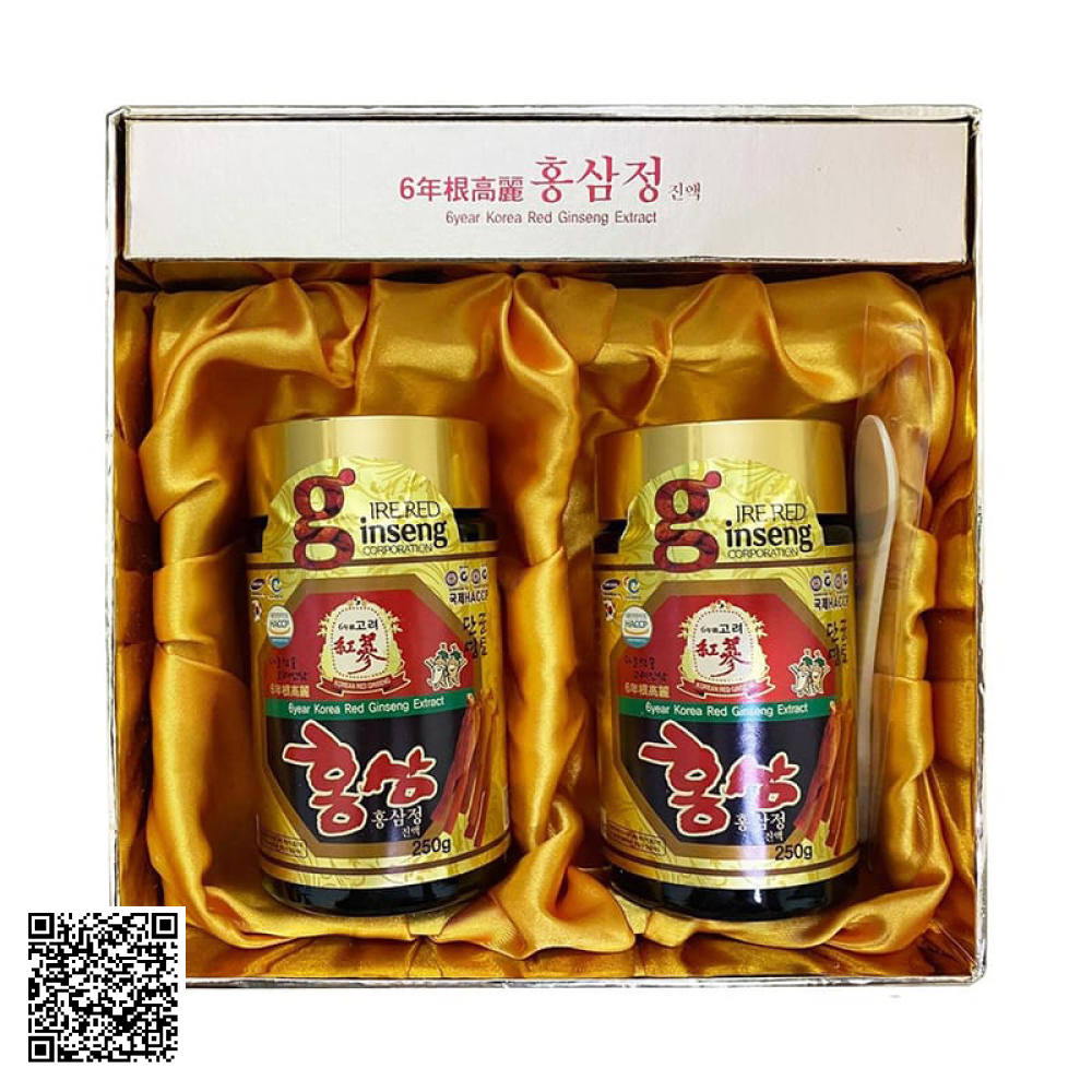 Cao Hồng Sâm Kanghwa 6 Years Korean Red Ginseng Extract Của Hàn Quốc (250g x 2 lọ)