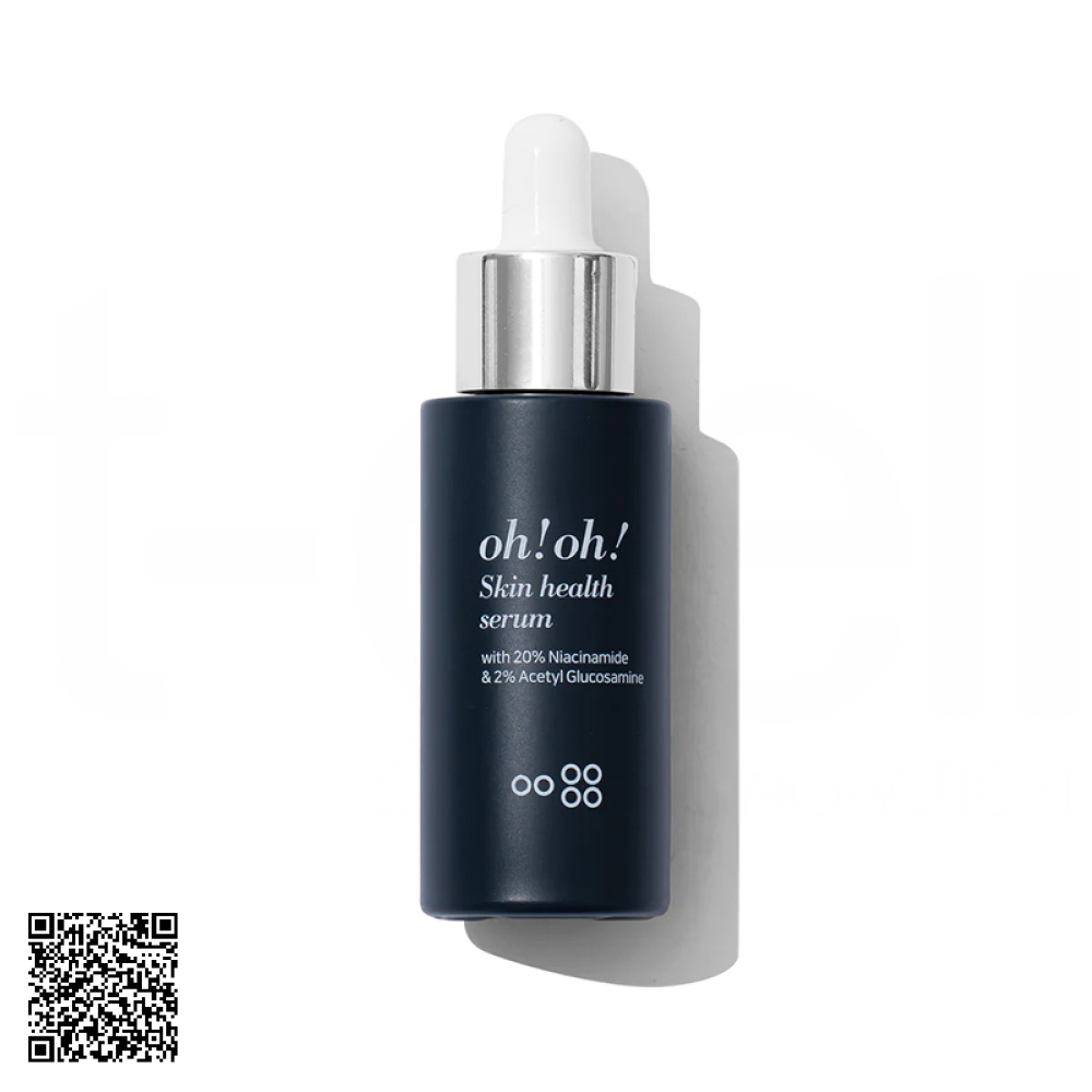 Tinh Chất Sáng Da Oh!Oh! Skin Health Serum With 20% Niacinamide & 2% Acetyl Glucosamine 30ml