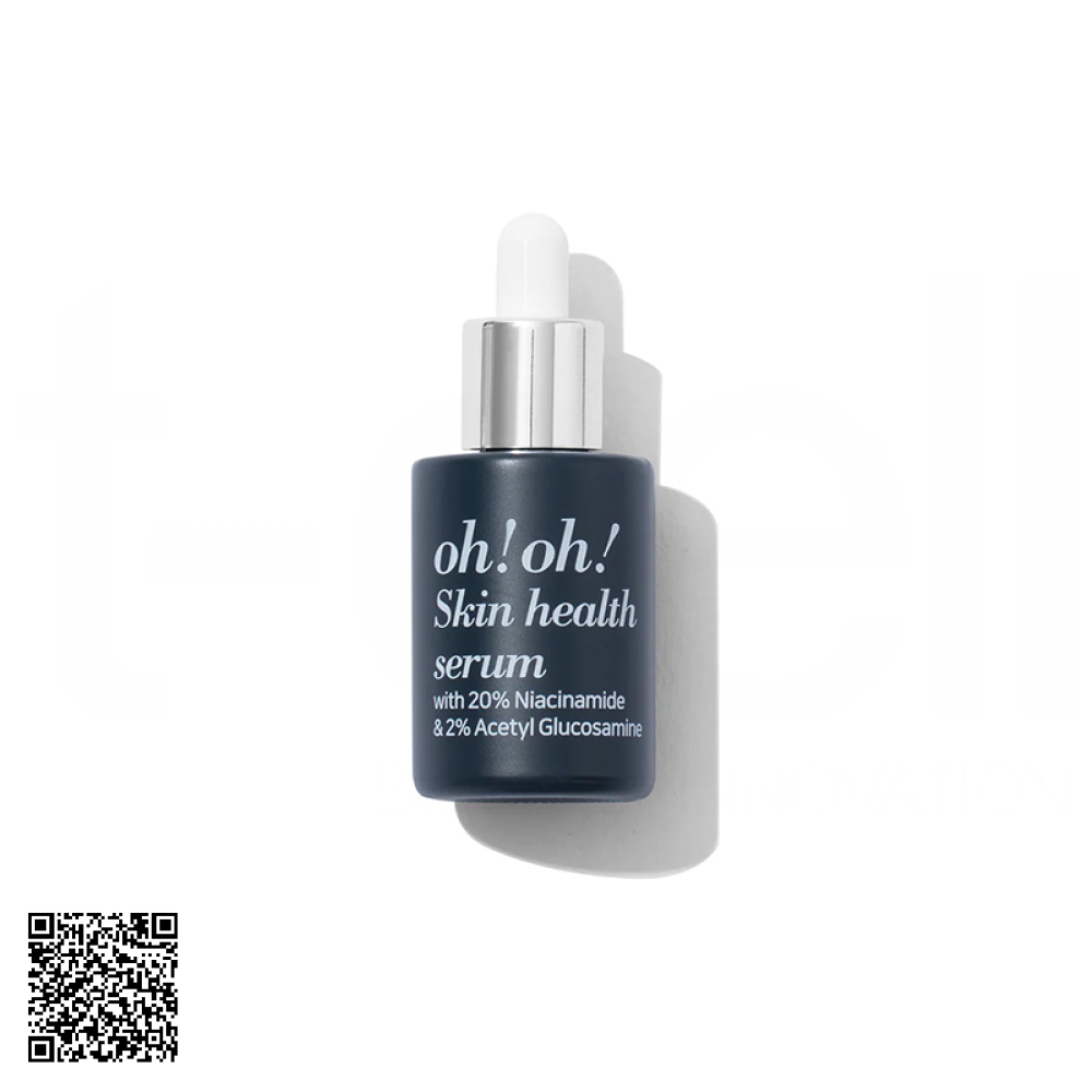 Tinh Chất Sáng Da Oh!Oh! Skin Health Serum With 20% Niacinamide & 2% Acetyl Glucosamine 10ml