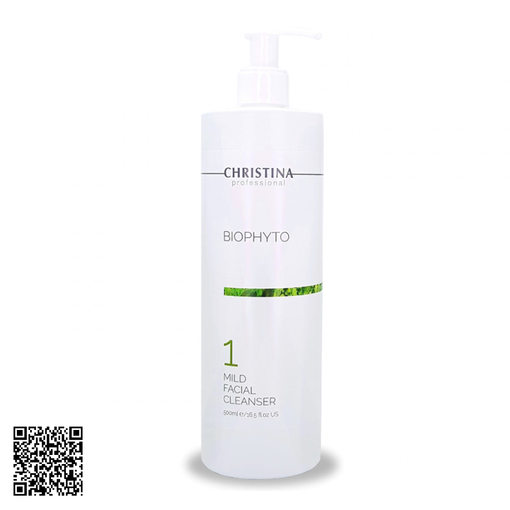 Sữa Rửa Mặt Làm Sạch Sâu Christina Biophyto 1 Mild Facial Cleanser 500ml