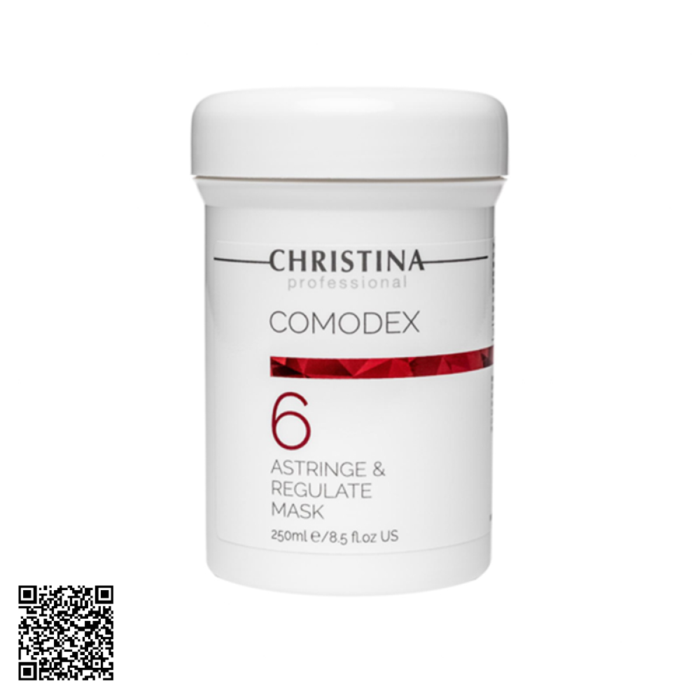 Mặt Nạ Kiểm Soát Dầu Christina Comodex 6 Astringe & Regulate Mask 250ml