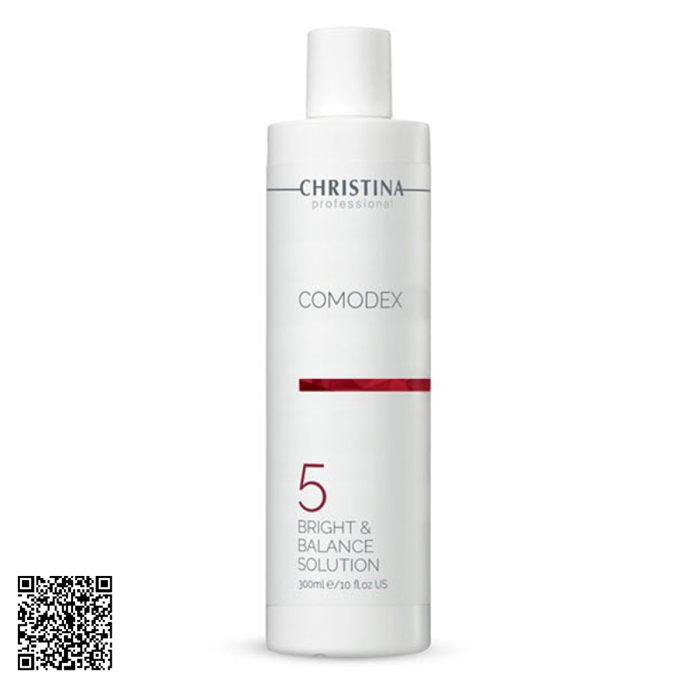 Dung Dịch Làm Sáng Cân Bằng Da Christina Comodex 5 Bright & Balance Solution 300ml