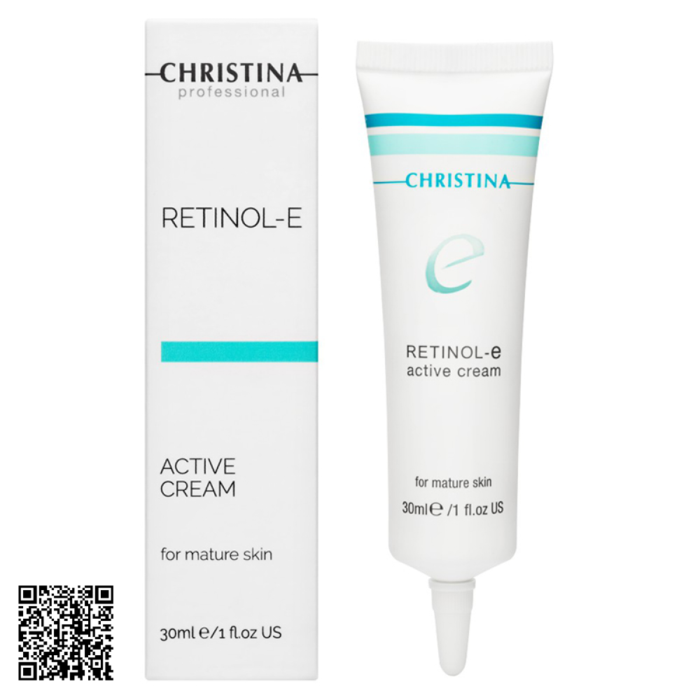 Kem Làm Sáng Trẻ Hóa Da Christina Retinol-E Active Cream 30ml