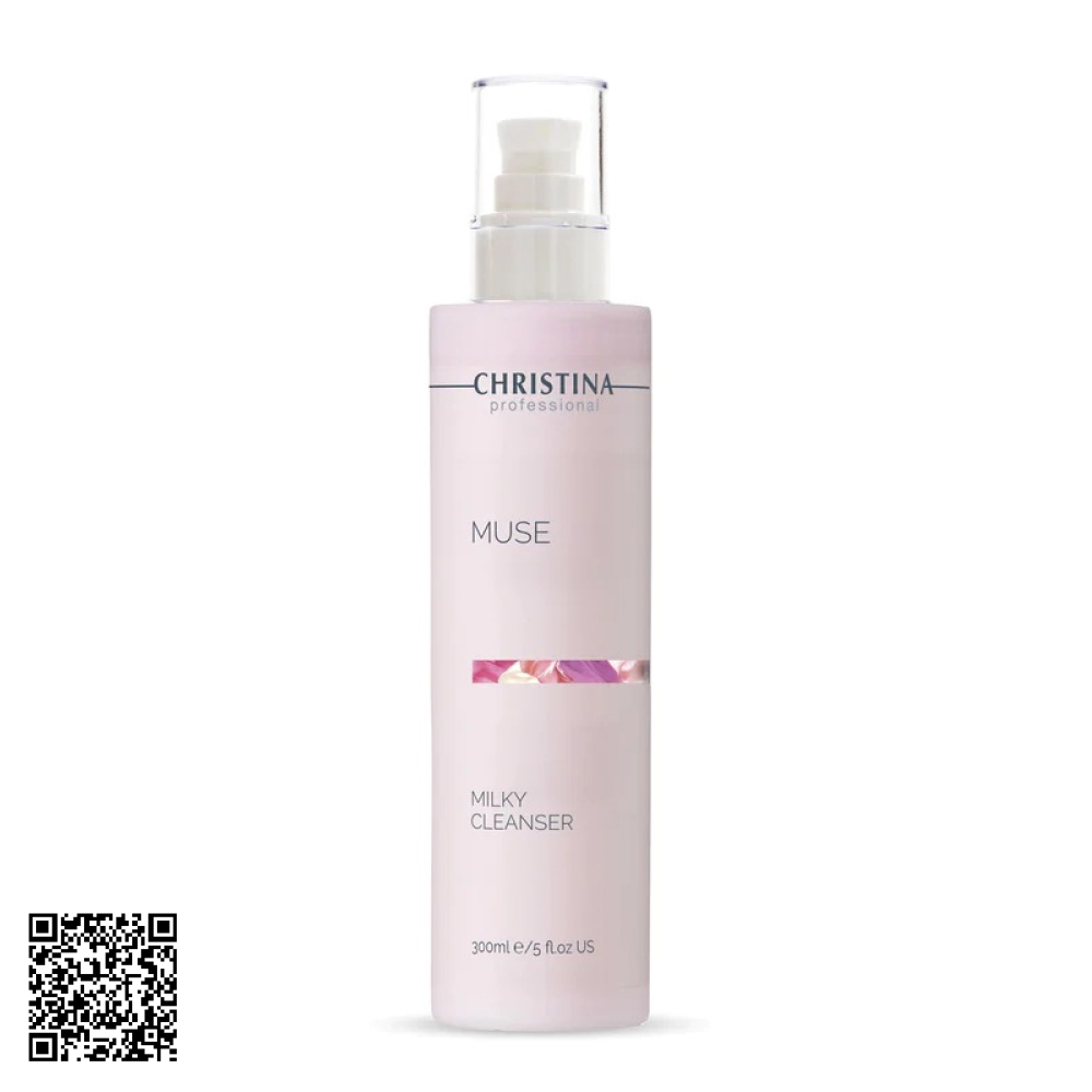 Sữa Rửa Mặt Tẩy Trang Christina Muse Milky Cleanser 300ml
