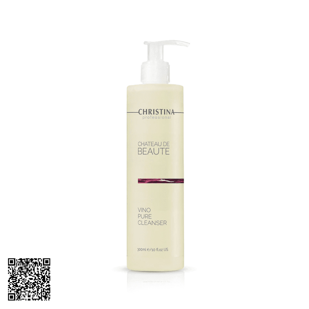 Sữa Rửa Mặt Chiết Xuất Từ Nho Christina Chateau De Beaute Vino Pure Cleanser 300ml