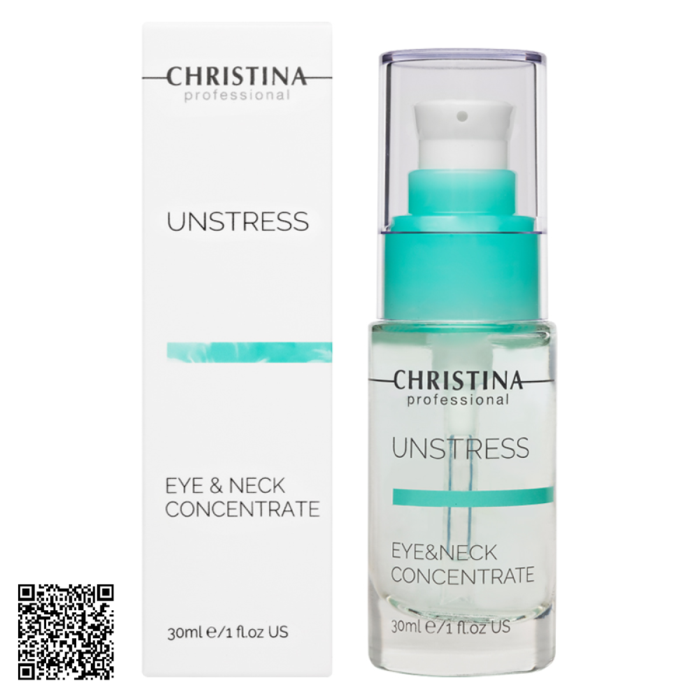 Tinh Chất Trẻ Hóa Da Vùng Mắt Và Cổ Christina Unstress Eye&Neck Concentrate 30ml