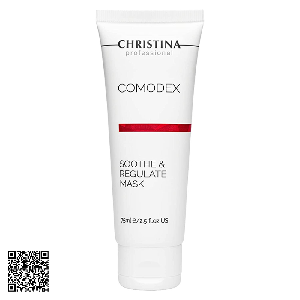 Mặt Nạ Kiểm Soát Bã Nhờn Christina Comodex Soothe & Regulate Mask 75ml