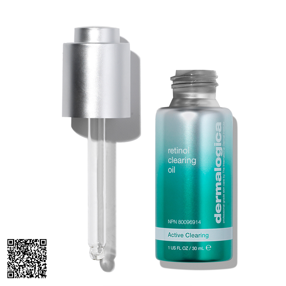 Dầu Dưỡng Da Hỗ Trợ Ngừa Lão Hóa Ban Đêm Dermalogica Retinol Clearing Oil Từ Mỹ 30ml