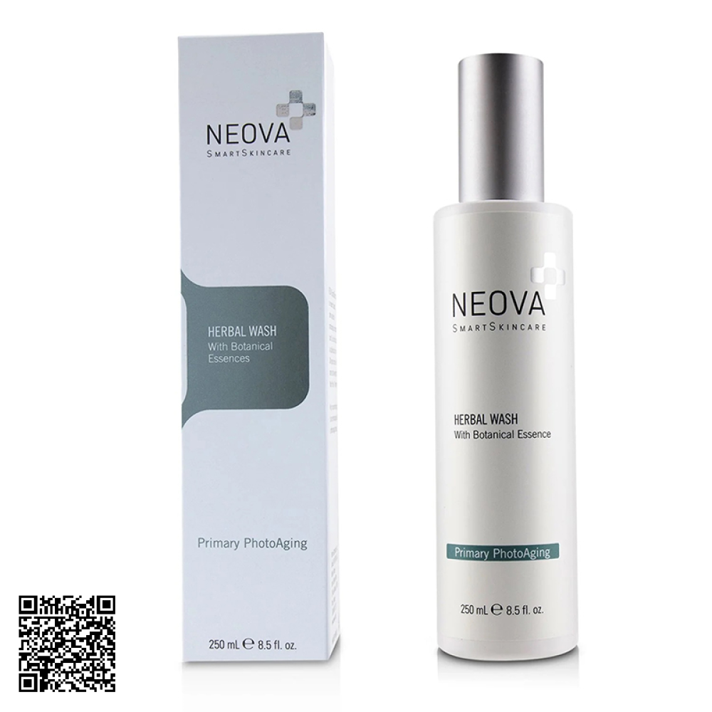 Sữa Rửa Mặt Cân Bằng Ẩm Neova Primary PhotoAging Herbal Wash Từ Mỹ 250ml