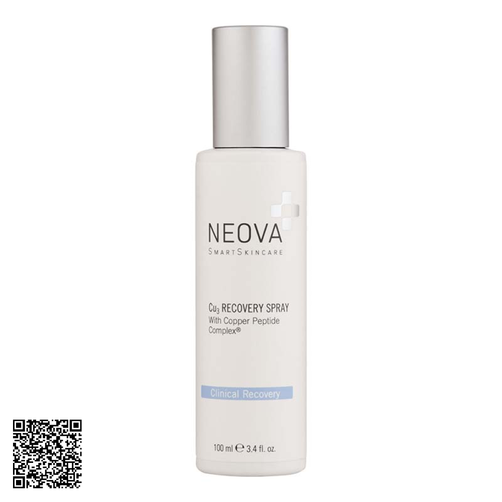 Xịt Làm Dịu Da Kích Ứng Neova Clinical Recovery Cu3 Recovery Spray Từ Mỹ 100ml