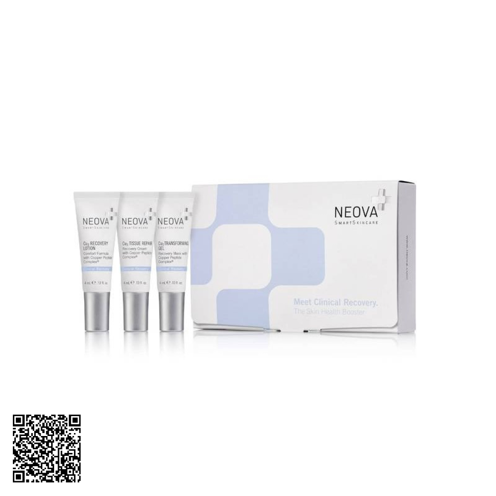 Kit Phục Hồi Và Ngừa Lão Hoá Da Neova Meet Clinical Recovery Từ Mỹ 3 Tuýp/Hộp