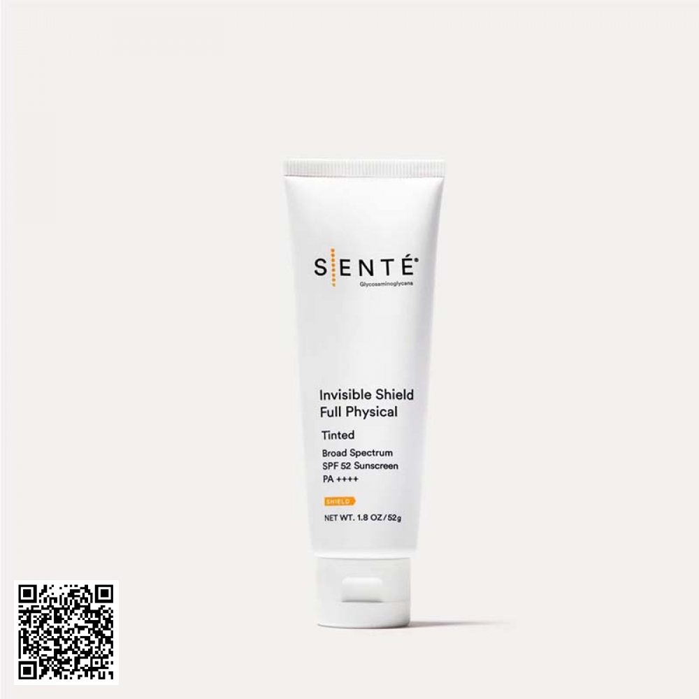 Kem Chống Nắng Sente Invisible Shield Full Physical Tinted SPF 52 Từ Mỹ 52g