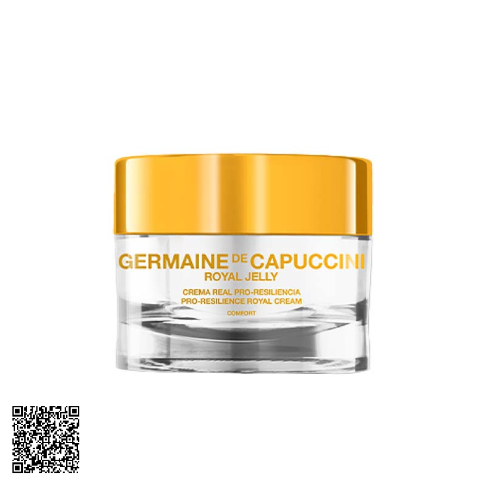 Kem Dưỡng Tái Tạo Da Tổn Thương Germaine De Capuccini Royal Jelly Pro-Resilience Royal Cream Extreme 50ml