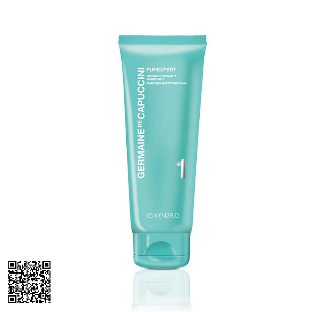 Sữa Rửa Mặt Da Dầu Germaine De Capuccini Purex Mattifying Foam 125ml