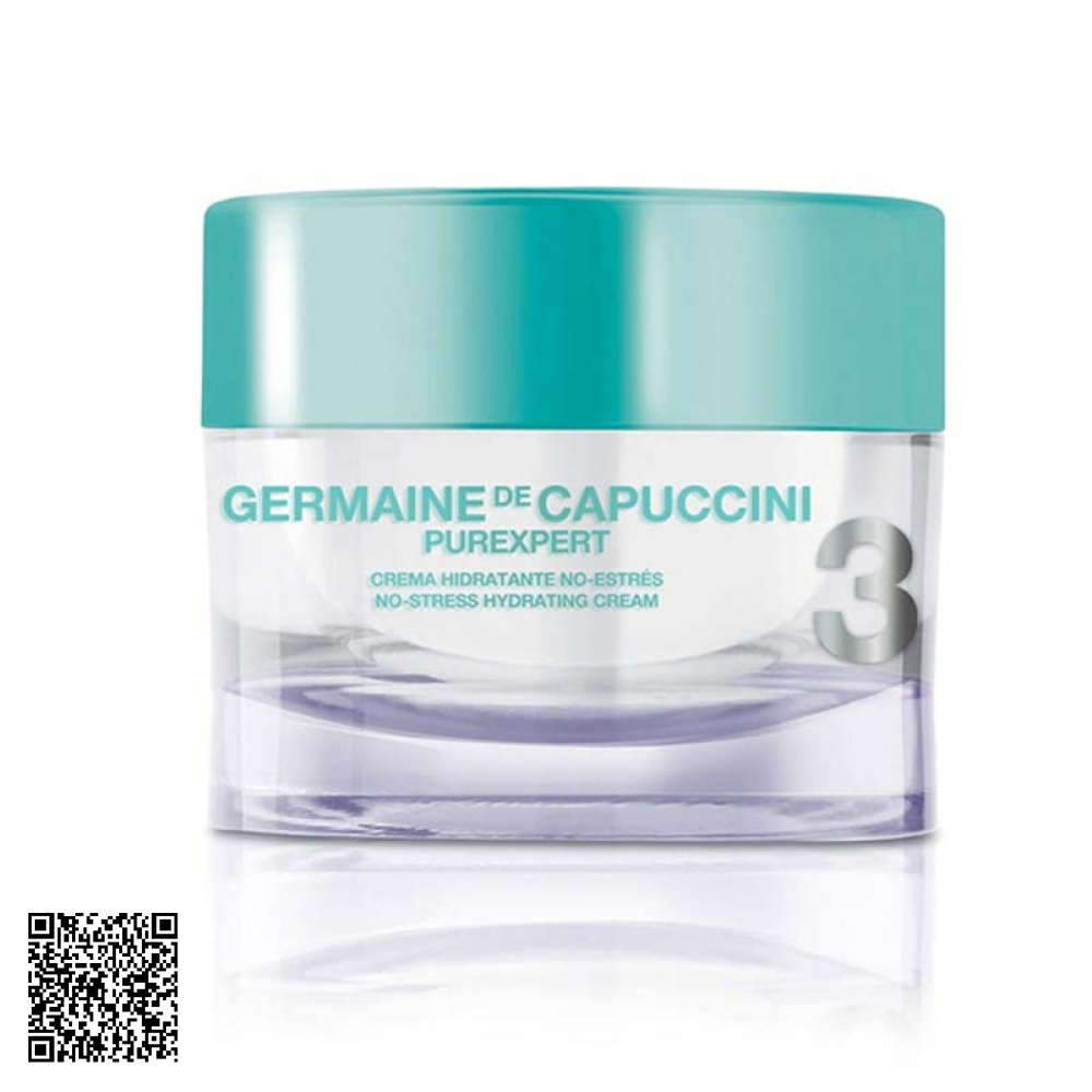 Kem Dưỡng Cấp Nước Germaine De Capuccini Purexpert No-Stress Hydrating Cream 50ml