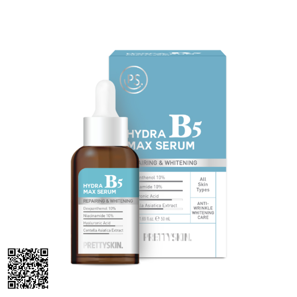 Serum Dưỡng Ẩm Phục Hồi Da Pretty Skin Hydra B5 Max Serum Từ Hàn Quốc 50ml