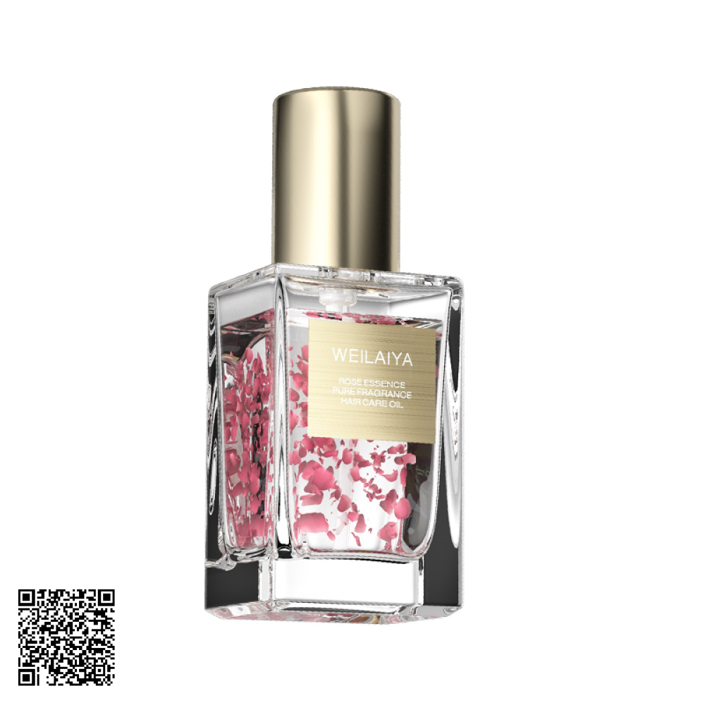 Dầu Dưỡng Tóc Weilaiya Rose Essence Pure Fragrance Hair Care Oil Tinh Chất Hoa Hồng 40ml