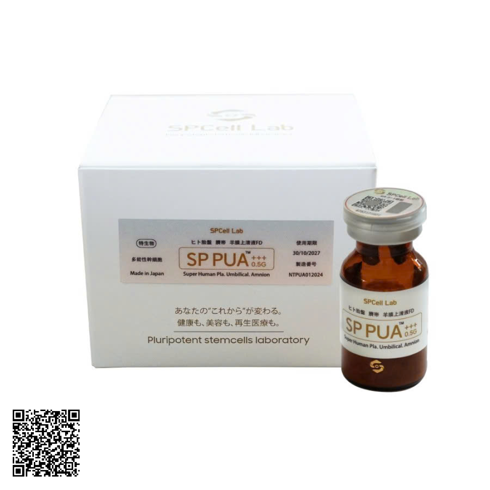Tế Bào Hỗ Trợ Ngừa Lão Hóa Super PUA+++ SPCell Từ Nhật Bản 0.5g (Dành cho người trên 40 tuổi)
