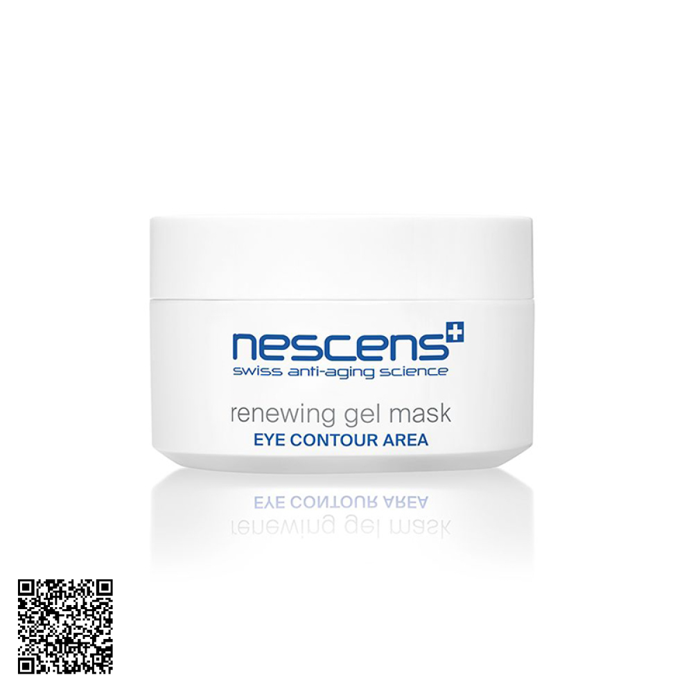 Mặt Nạ Gel Trẻ Hóa Vùng Mắt Nescens Renewing Gel Mask Eye Contour Area Từ Thuỵ Sỹ 30ml