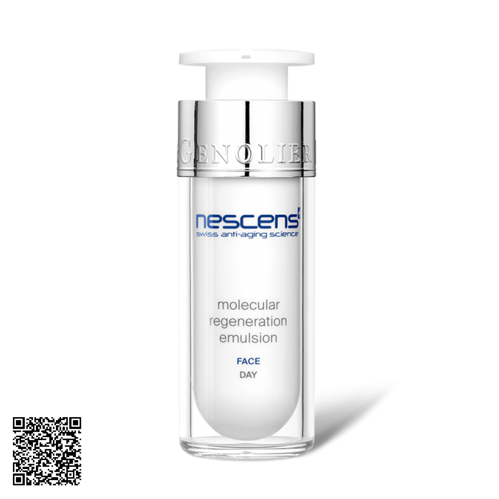 Kem Tái Tế Bào Ban Ngày Nescens Molecular Regeneration Emulsion Day Face Từ Thuỵ Sỹ 30ml
