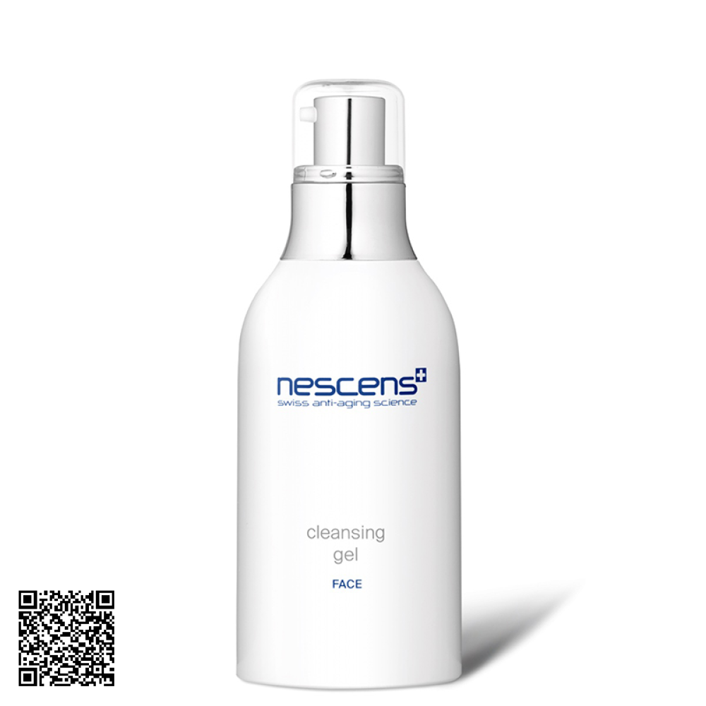 Gel Rửa Mặt Nescens Cleansing Gel Face Từ Thuỵ Sỹ 130ml 