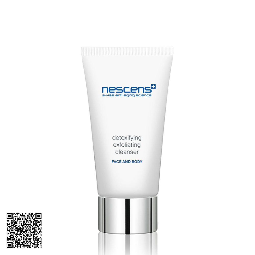 Gel Tẩy Tế Bào Chết Thải Độc Nescens Detoxifying Exfoliating Cleanser Từ Thuỵ Sỹ 75ml