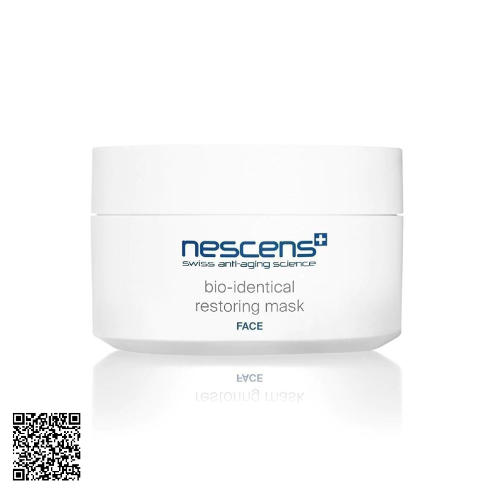 Mặt Nạ Tái Tạo mô phỏng sinh học Nescens Bio-identical Restoring Mask Face Từ Thuỵ Sỹ 15ml 