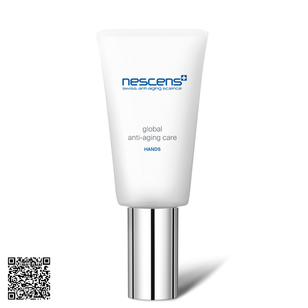 Kem Dưỡng Hỗ Trợ Ngừa Lão Hóa Tay Nescens Global Anti-Aging Cream Hands Từ Thuỵ Sỹ 40ml