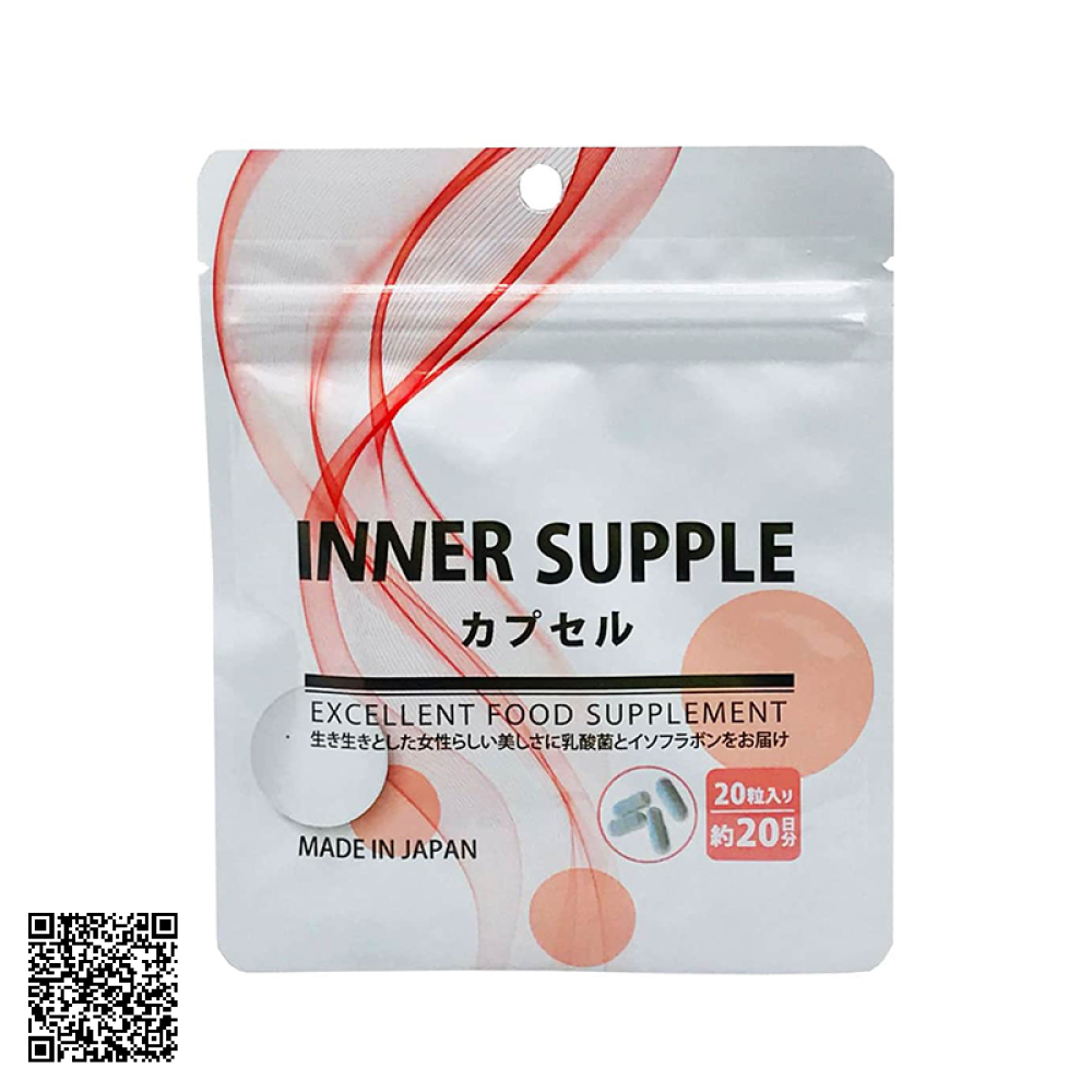 Viên Uống Nội Tiết Nữ Inner Supple Excellent Food Supplement Từ Nhật Bản 20 Viên
