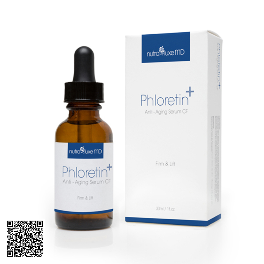 Huyết Thanh NutraluxeMD Phloretin Anti Aging Serum CF Sáng Mịn Da Từ Mỹ 30ml