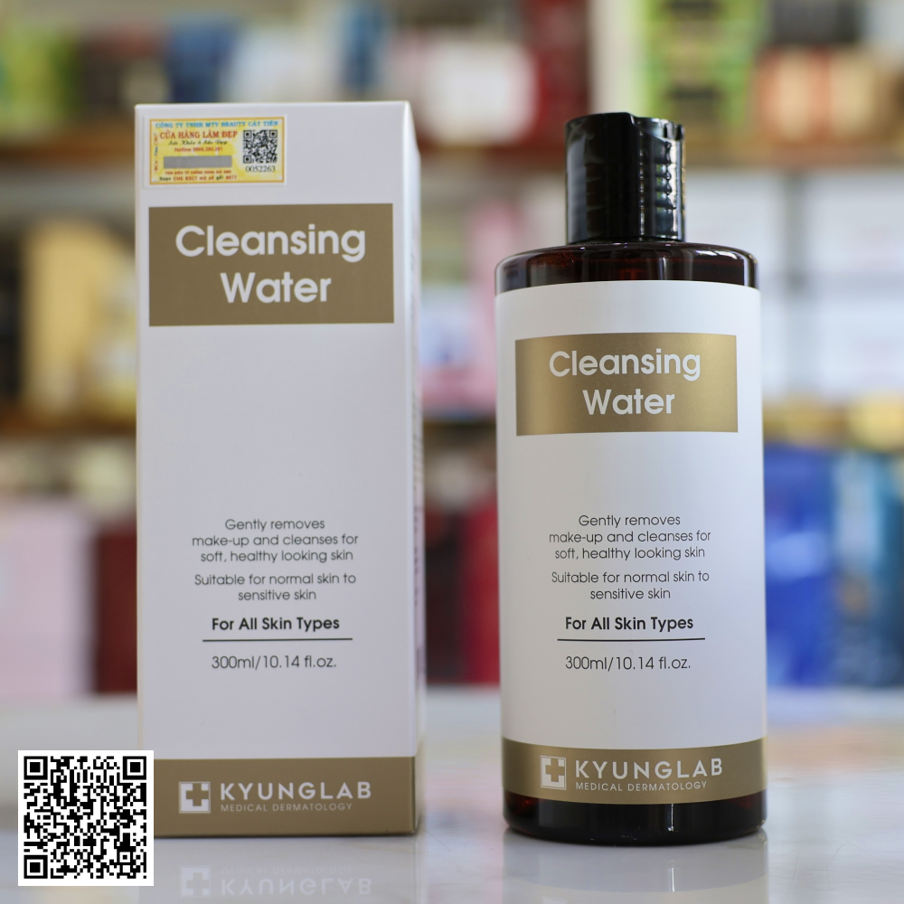 Nước Tẩy Trang Sạch Sâu Kyung Lab Cleansing Water Từ Hàn Quốc 300ml