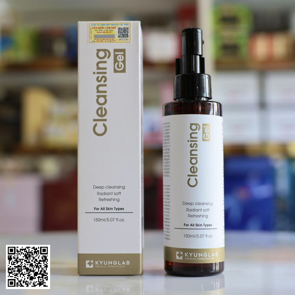 Gel Rửa Mặt Làm Sạch Sâu Kyung Lab Cleansing Gel Từ Hàn Quốc 150ml