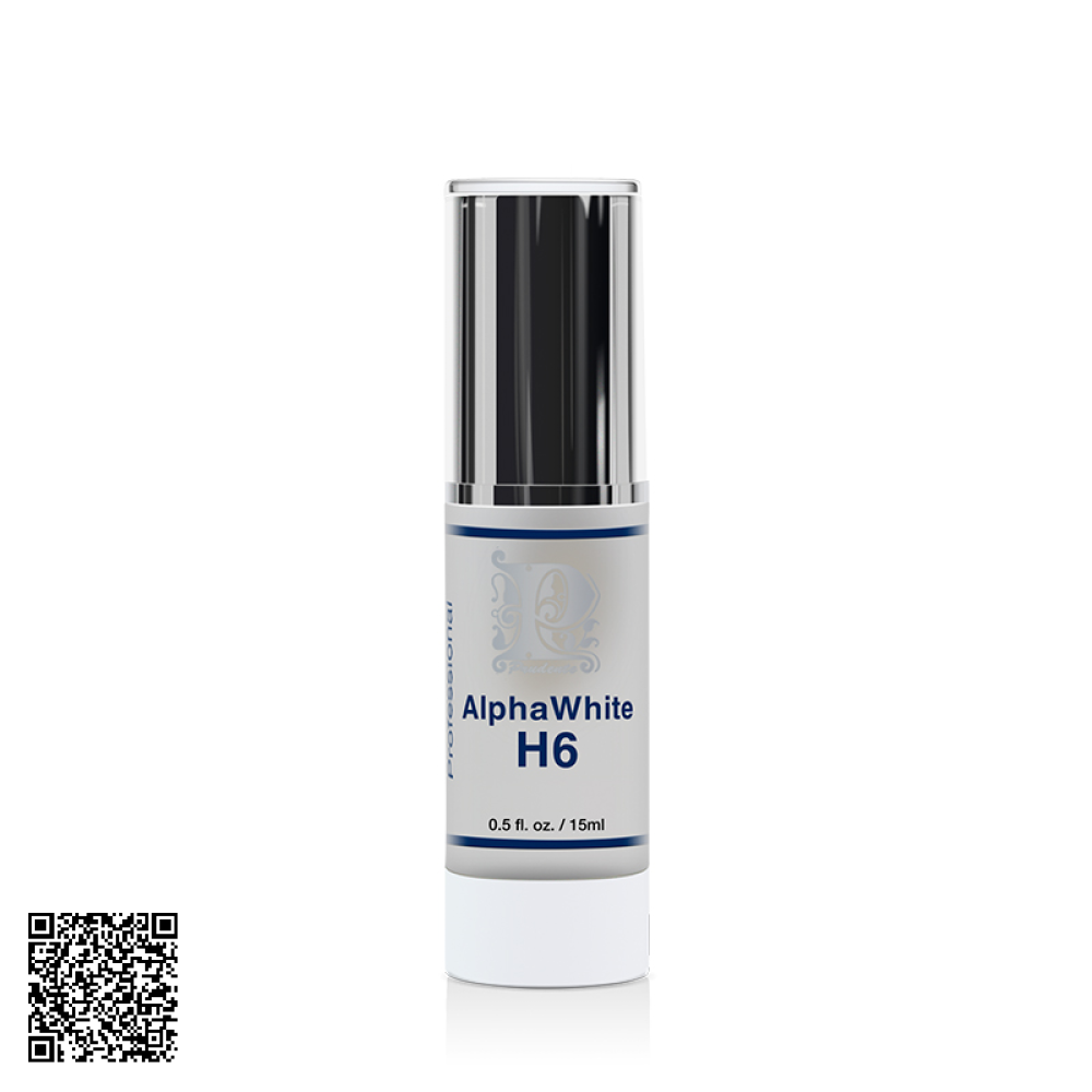 Kem Mờ Thâm Nám Nách, Bẹn Nuwhite AlphaWhite H6 Mibiti Prudente Professional Mỹ 15ml