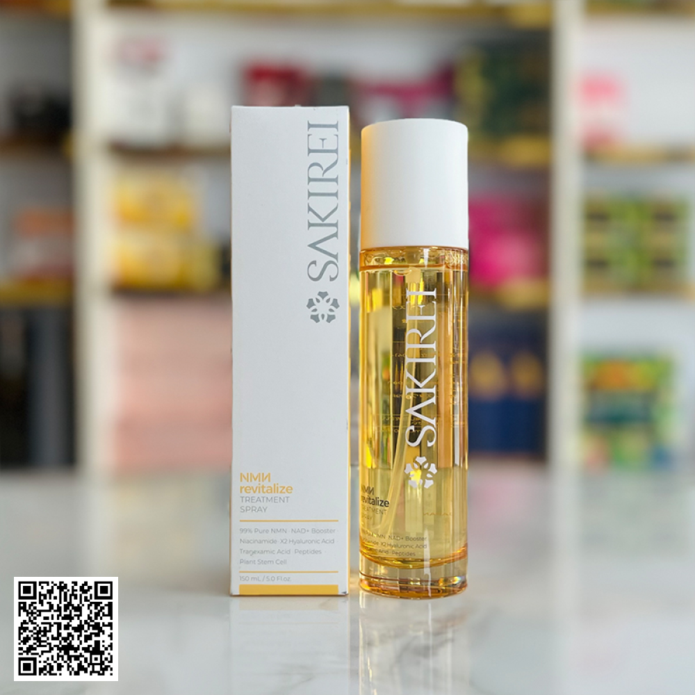 Xịt Khoáng Sakirei NMN Revitalize Treatment Spray Nhật Bản 150ml