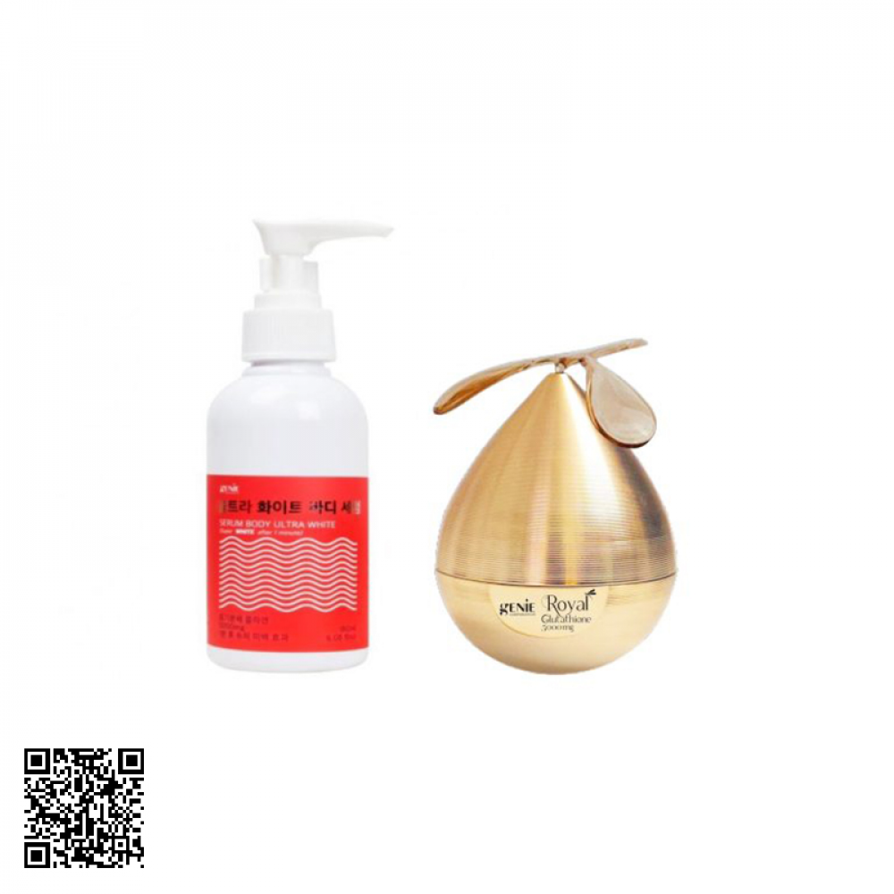 Combo dưỡng trắng body Genie Từ Hàn Quốc