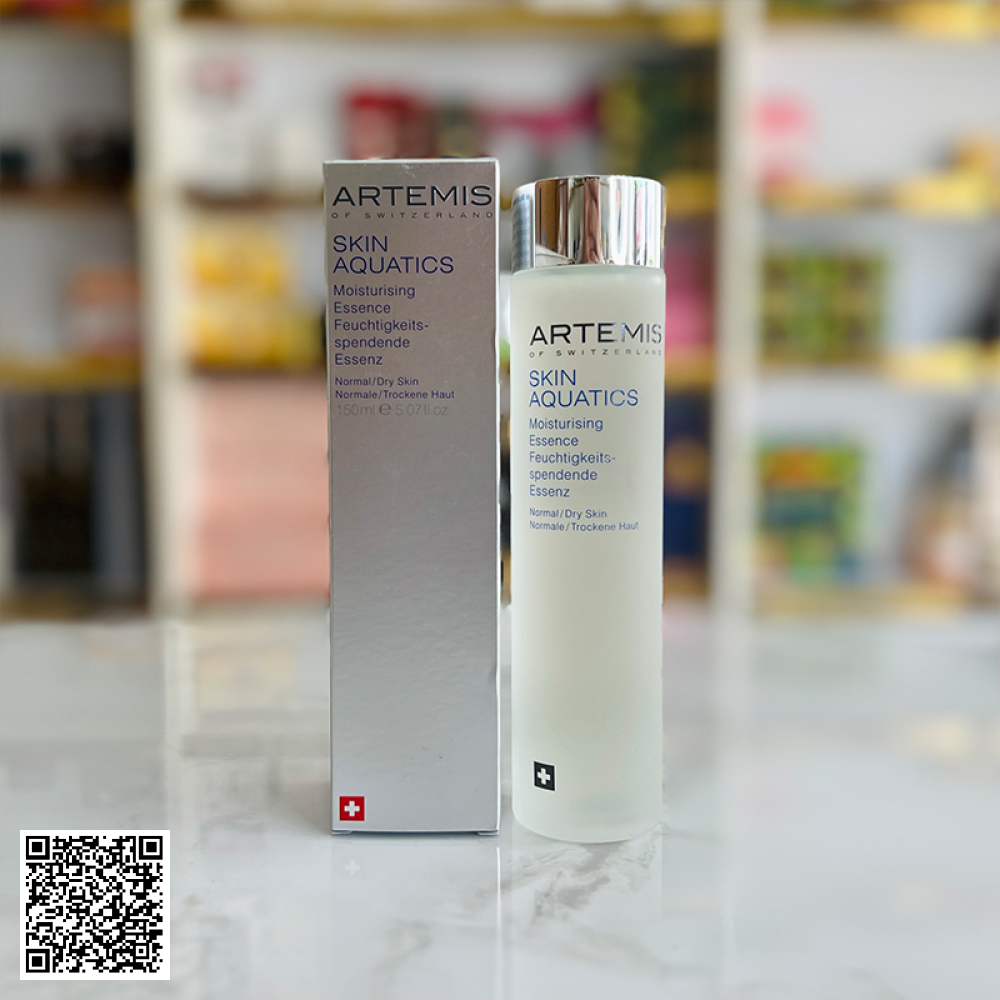 Nước Cấp Ẩm Cho Da Khô Artemis Skin Aquatics Moisturising Essence Từ Thuỵ Sĩ 150ml