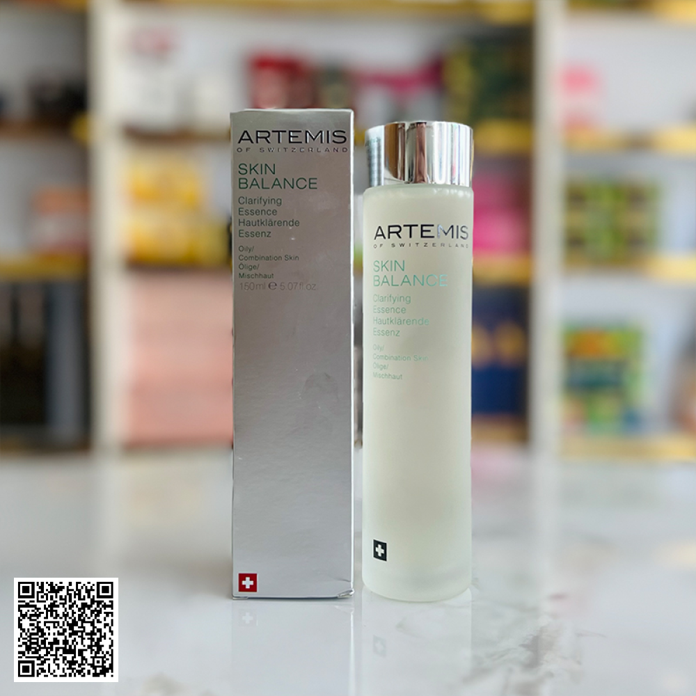 Nước Cân Bằng Cho Da Dầu, Hỗn Hợp Artemis Skin Balance Clarifying Essence Từ Thuỵ Sĩ 150ml