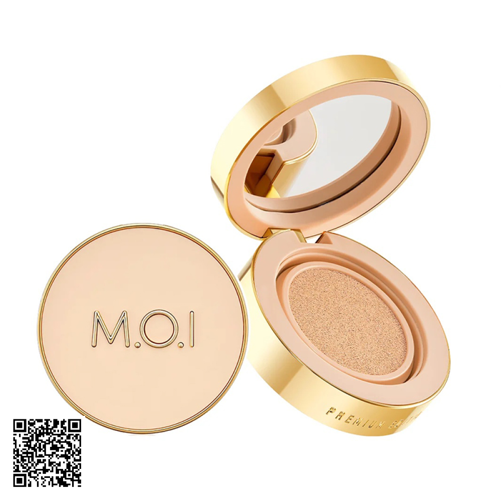 Phấn Nước M.O.I Premium Baby Skin Cushion Nâng Tone Da Tự Nhiên Từ Hàn Quốc