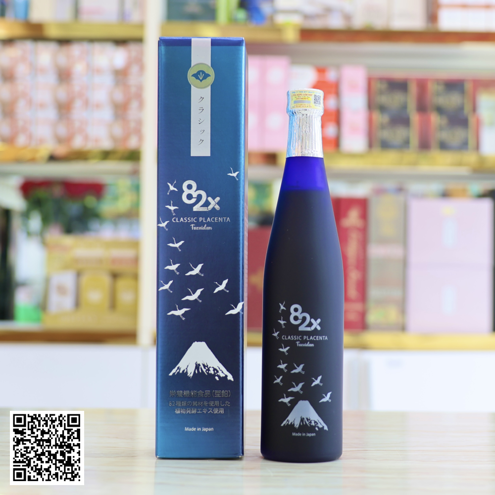 Nước Uống 82x Classic Placenta Fucoidan Từ Nhật Bản 500ml