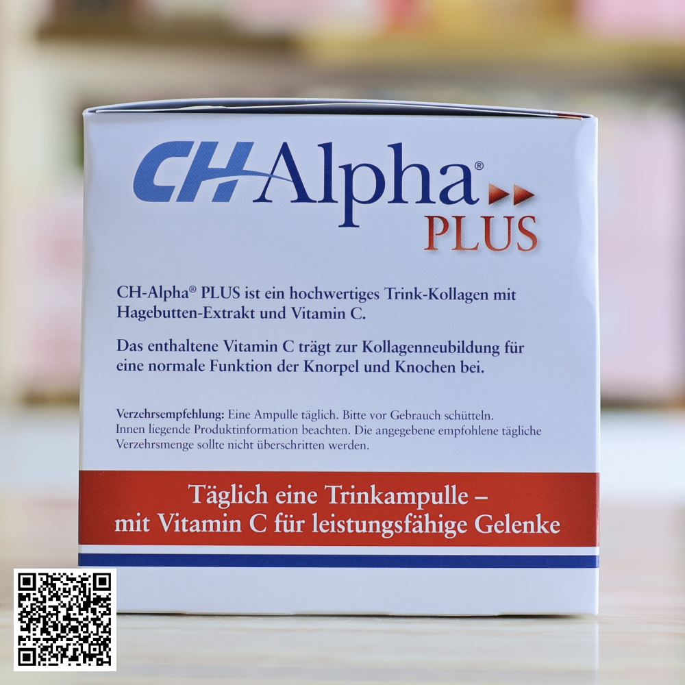 Nước Uống Collagen CH Alpha Plus Hỗ Trợ Xương Khớp Từ Đức 30 Ống