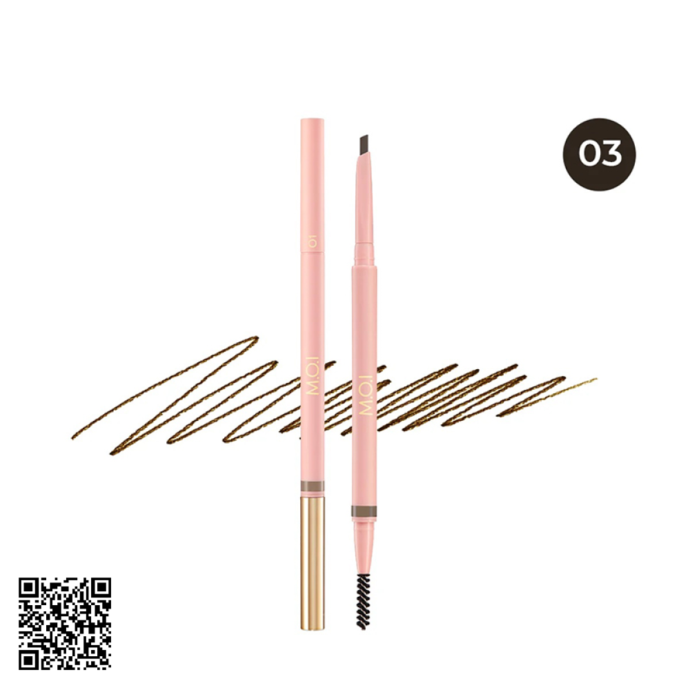 Chì M.O.I Perfect Shape EywBrow Màu 03 – Đen Xám