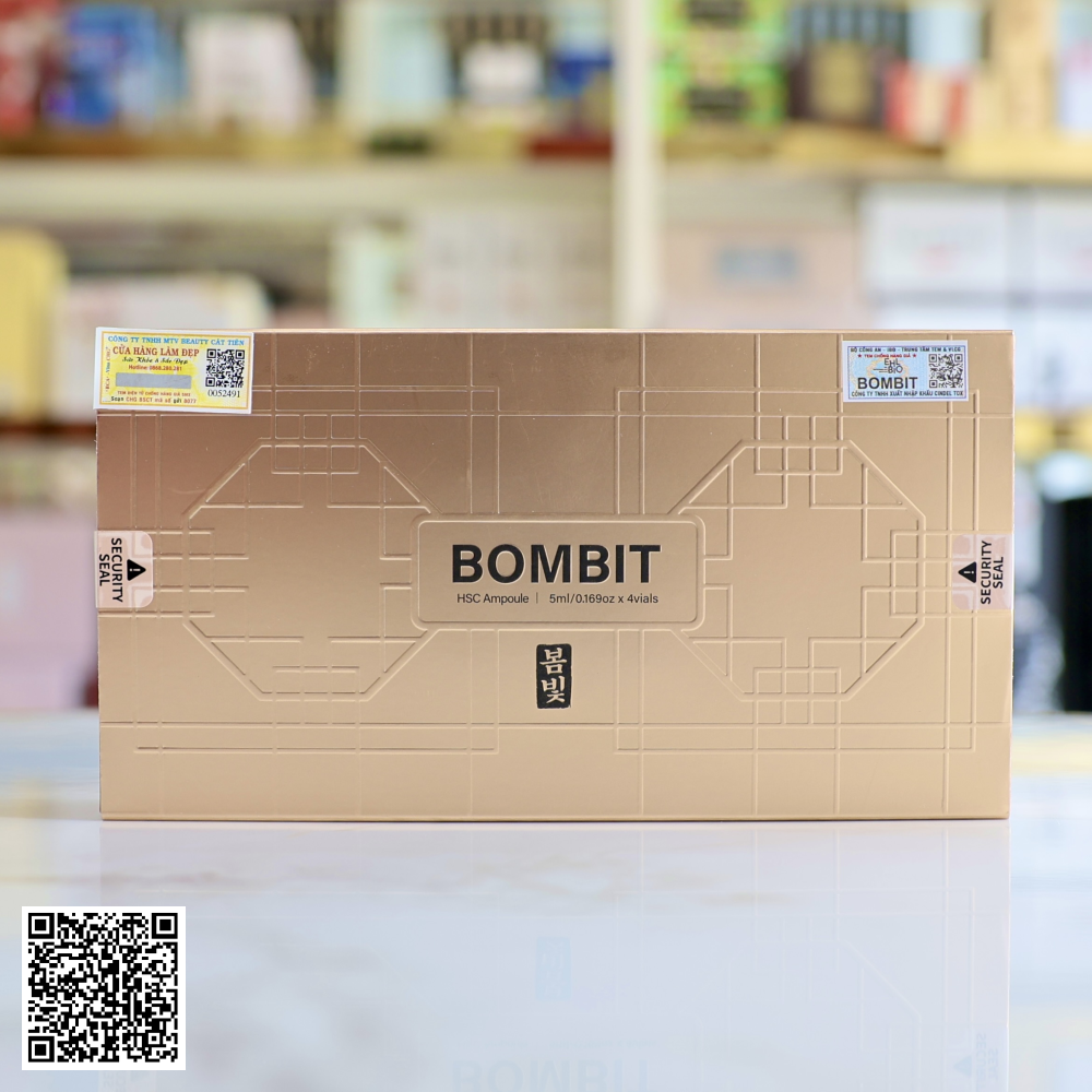 Tinh Chất BOMBIT HSC Ampoule Giúp Trẻ Hóa, Tái Tạo, Phục Hồi Da Từ Hàn Quốc 5ml x 4 Lọ