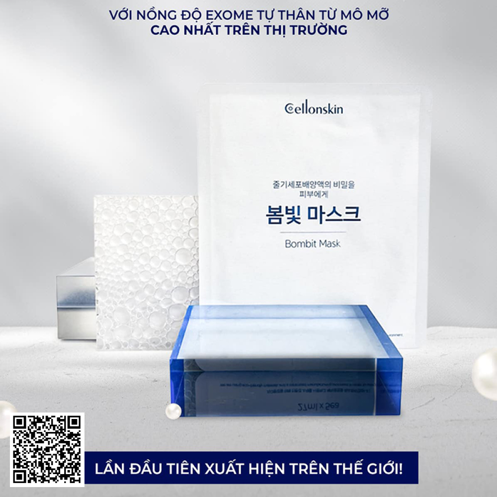 Mặt Nạ BOMBIT HSC Mask Pack Làm Trắng Và Phục Hồi Da 27ml x 10 Miếng/Hộp