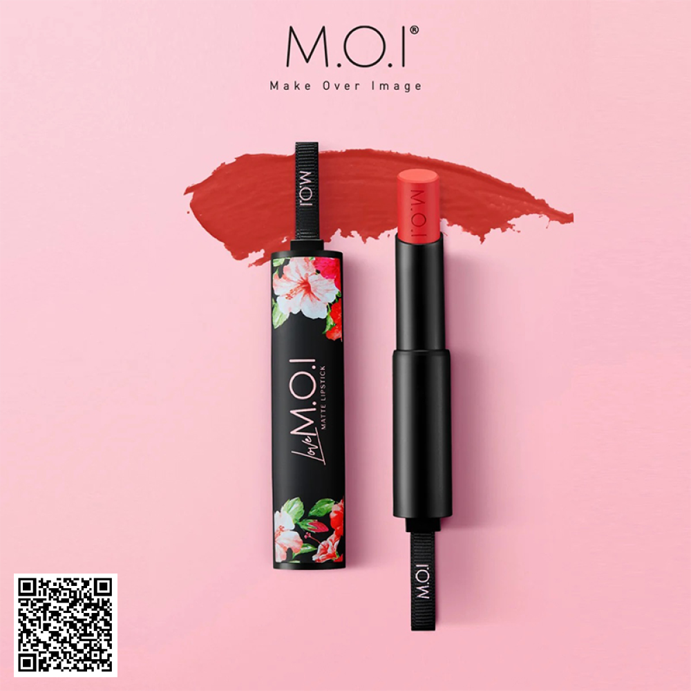 Son Thỏi Love M.O.I By Thuỳ Tiên No.2 – Màu Đỏ Cam Đất