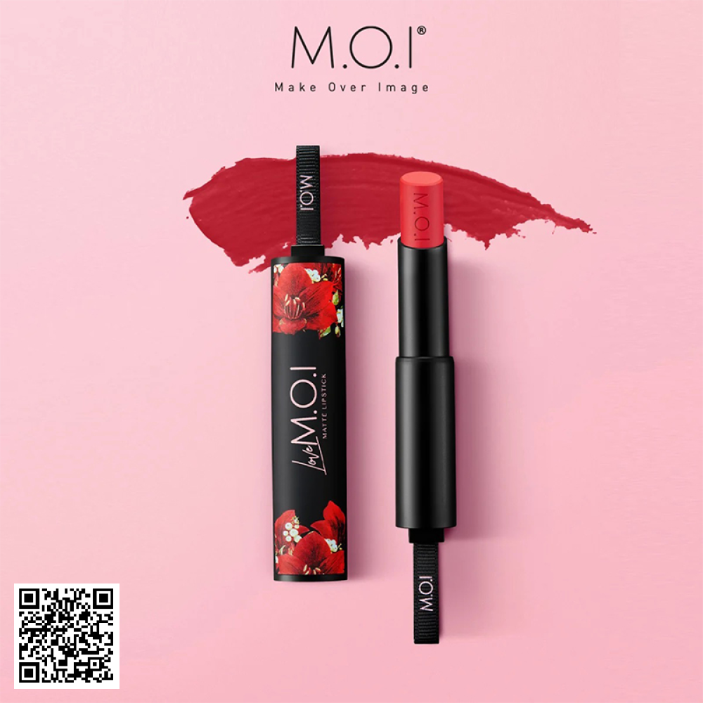 Son Thỏi Love M.O.I By Thuỳ Tiên No.4 – Màu Đỏ Cherry
