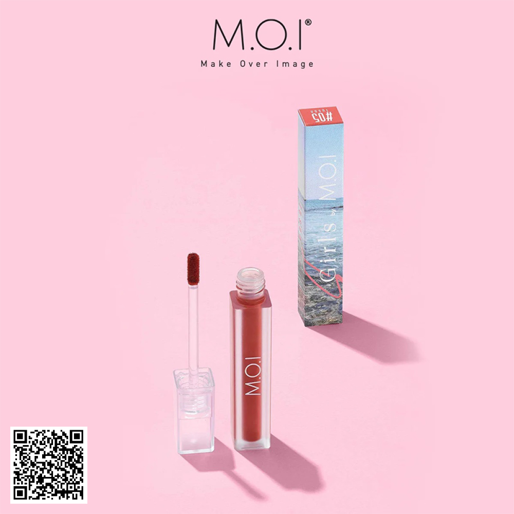 Son Nhung Lì M.O.I Sgirls Summer Edition No.5 – Màu Cam Đất