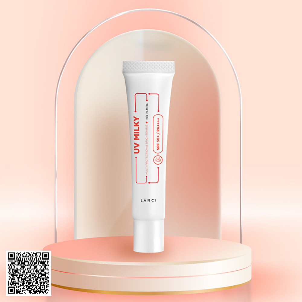 Sữa Chống Nắng Dưỡng Ẩm Và Làm Sáng Da Lanci UV Milky Multi Protection & Brightening 10ml